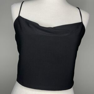 Mocking Jay- Black Tank Open Sides